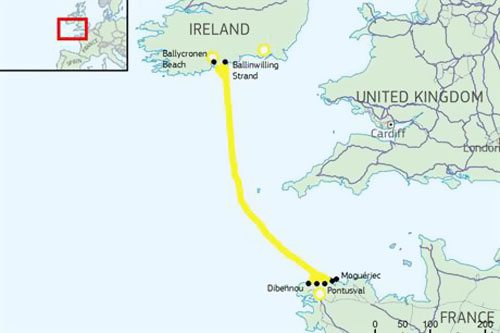 法國(guó)與愛(ài)爾蘭斥10億歐元建700兆瓦海底電纜